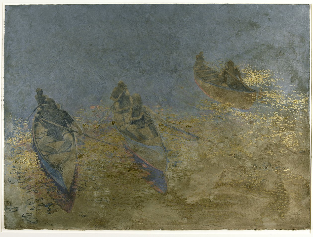 Gouden schemering, 2003 door Mary Stevens