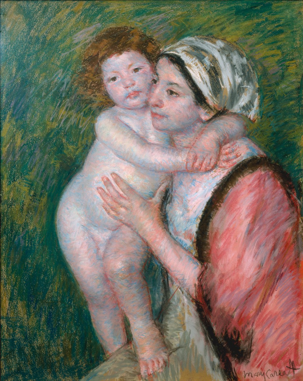 Moeder en Kind, 1914 door Mary Cassatt