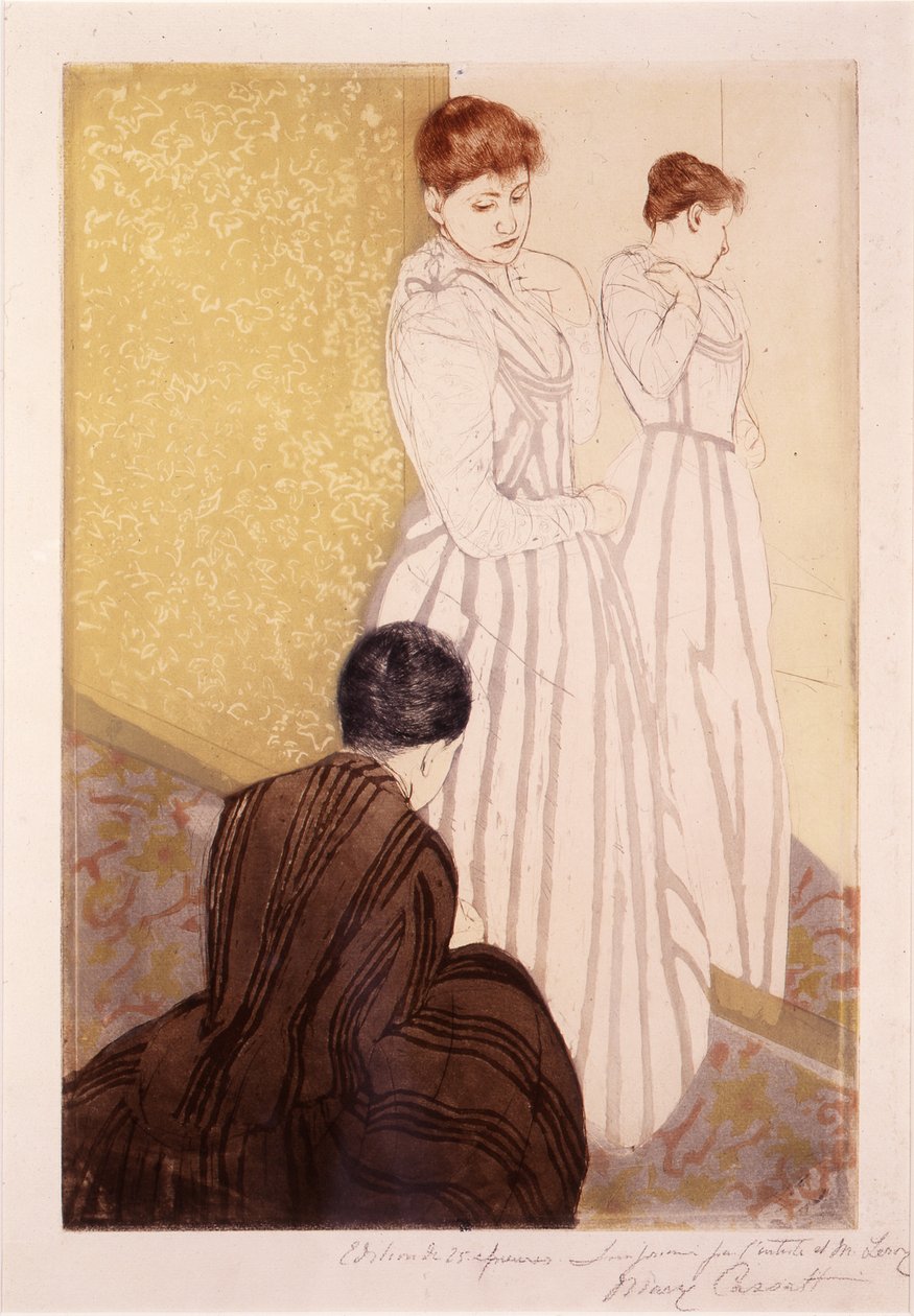 De Paskamer door Mary Cassatt