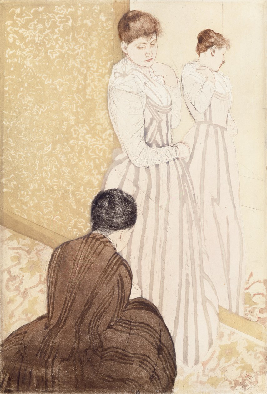 De Paskamer door Mary Cassatt