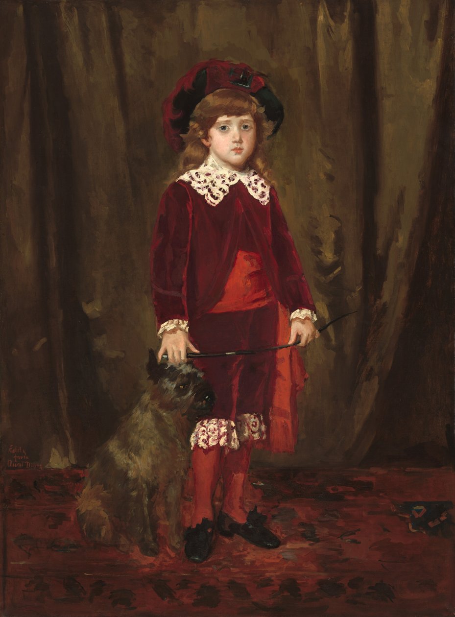 Eddy Cassatt Edward Buchanan Cassatt, 1875 door Mary Cassatt