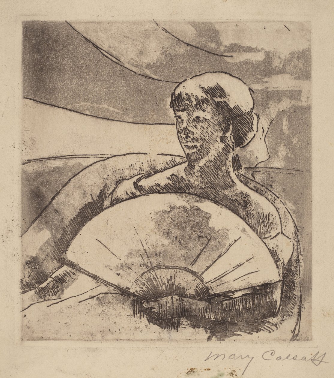 In de Opera Box (Nr. 3) door Mary Cassatt
