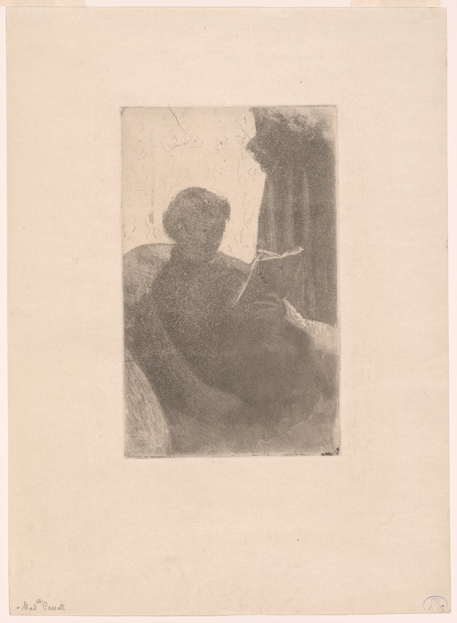 Lydia Lezen door Mary Cassatt