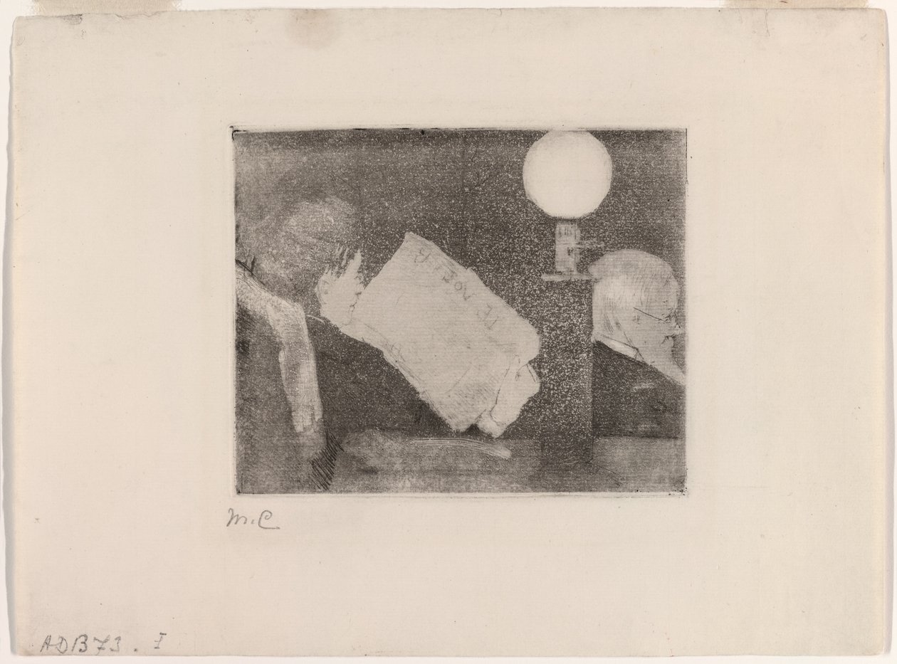 De Krant Lezen, Nr. 2 door Mary Cassatt