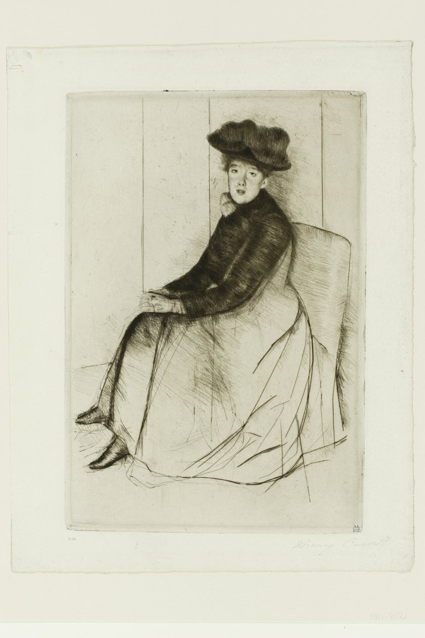 Reflectie door Mary Cassatt