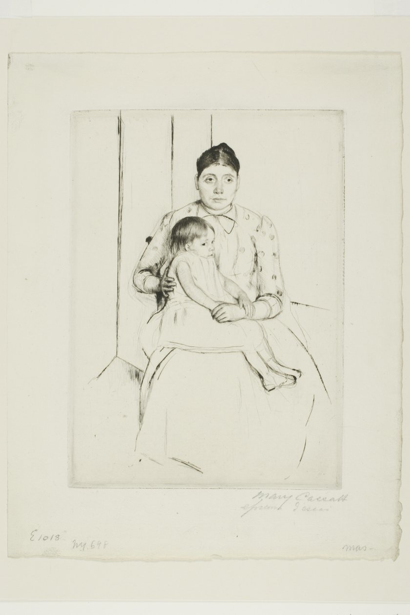 Rust door Mary Cassatt