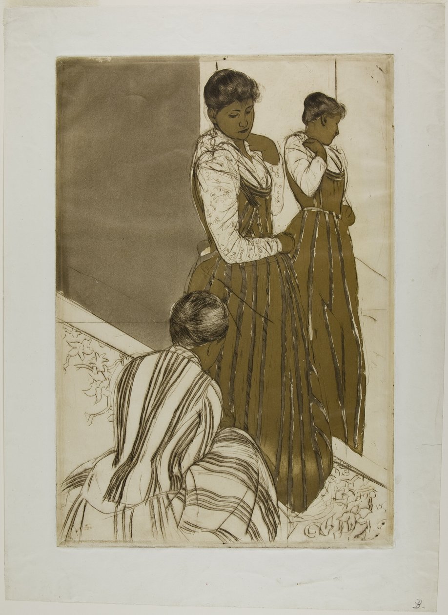 De Paskamer door Mary Cassatt
