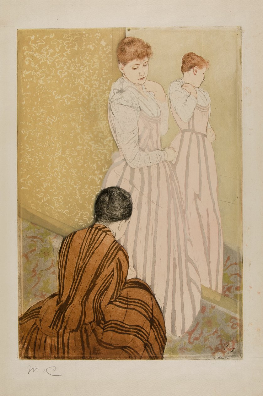 De Paskamer door Mary Cassatt