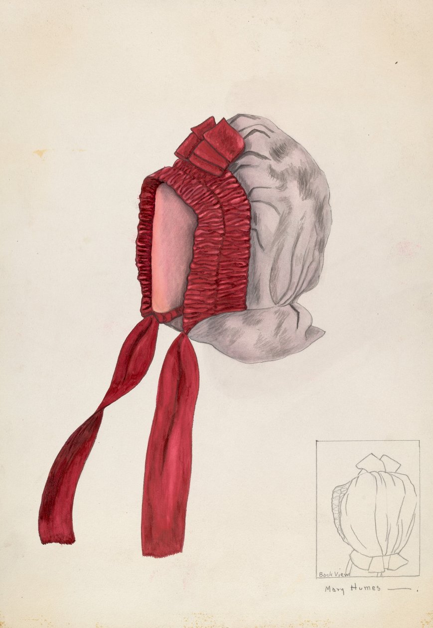 Bonnet, ca. 1937 door Mary E Humes