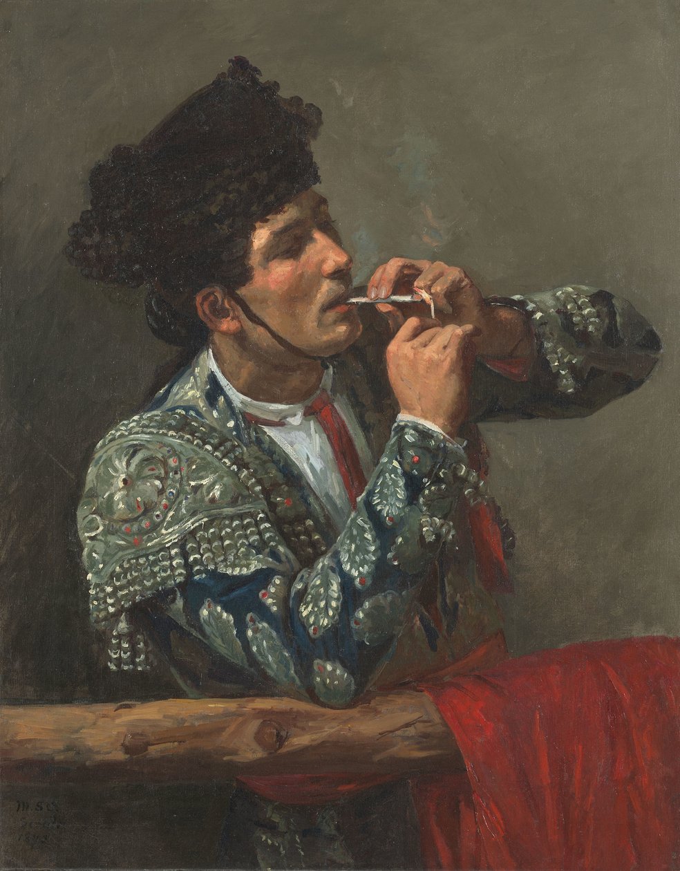 Na de Stierengevecht door Mary Stevenson Cassatt