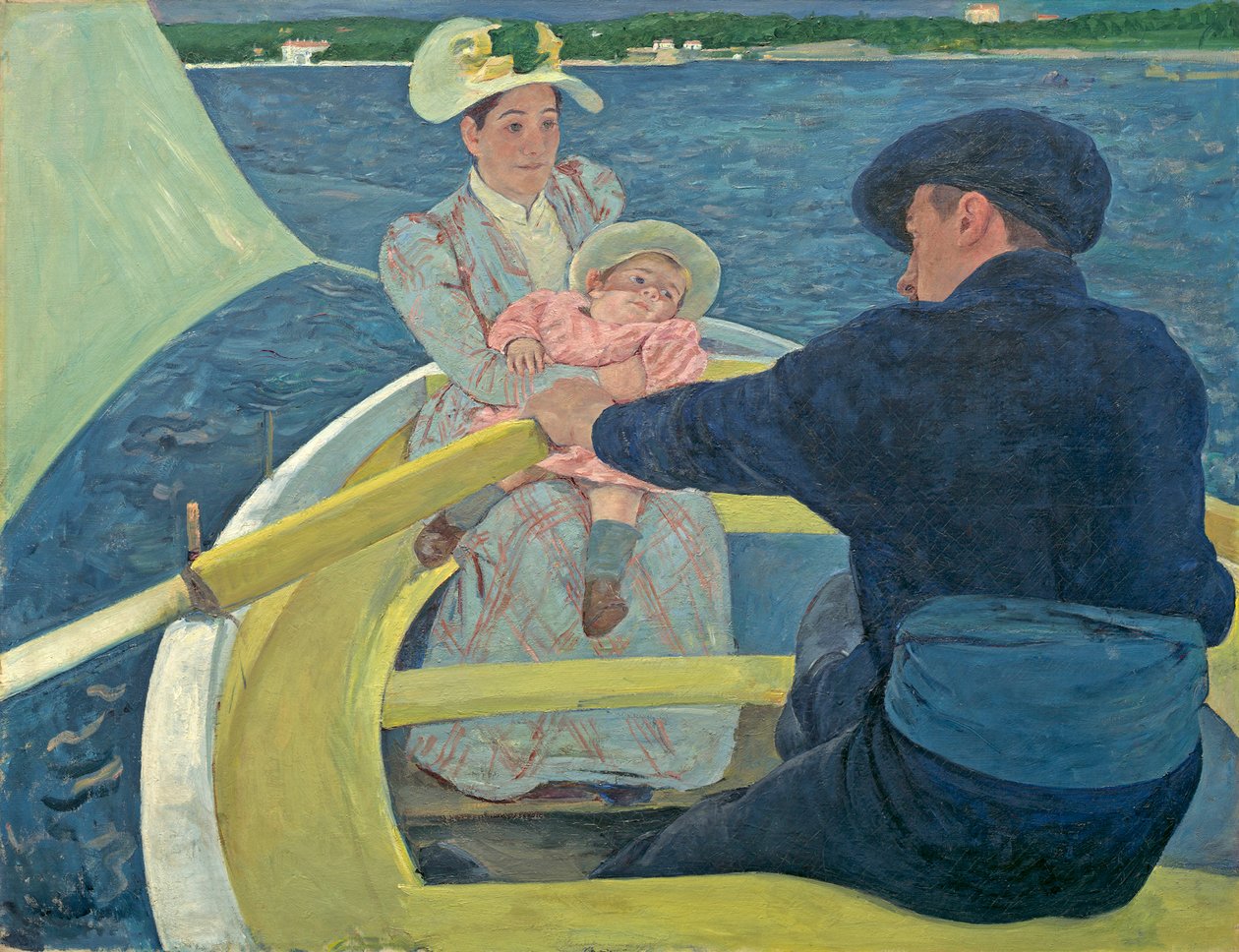 De Roeipartij door Mary Stevenson Cassatt