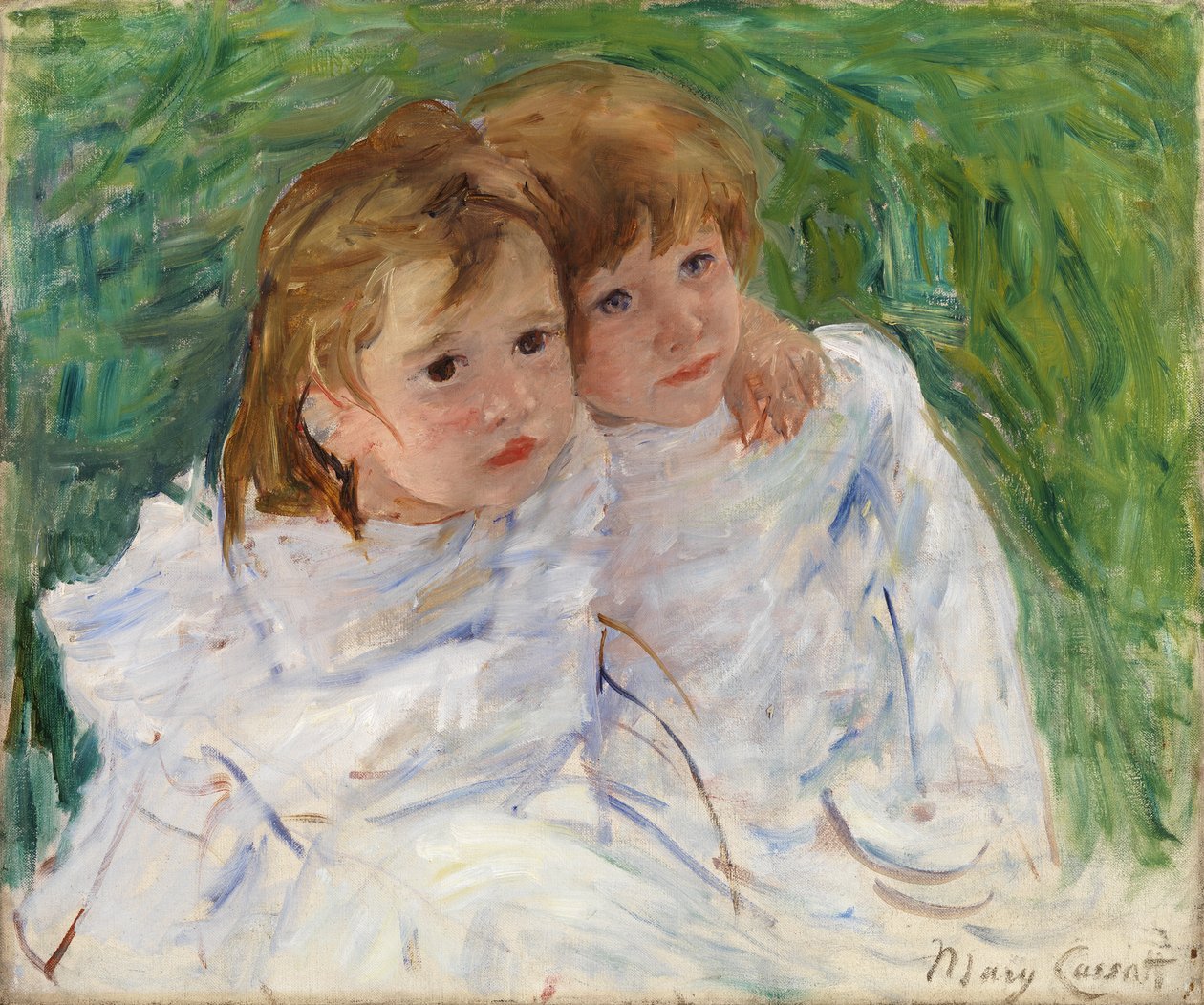 De Zusters, c.1885 door Mary Stevenson Cassatt