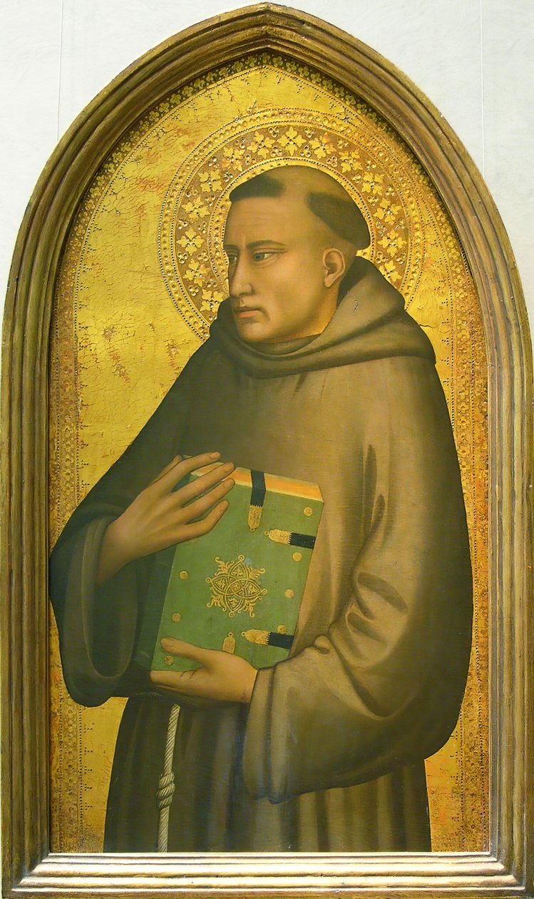 Sint Antonius van Padua door Maso di Banco