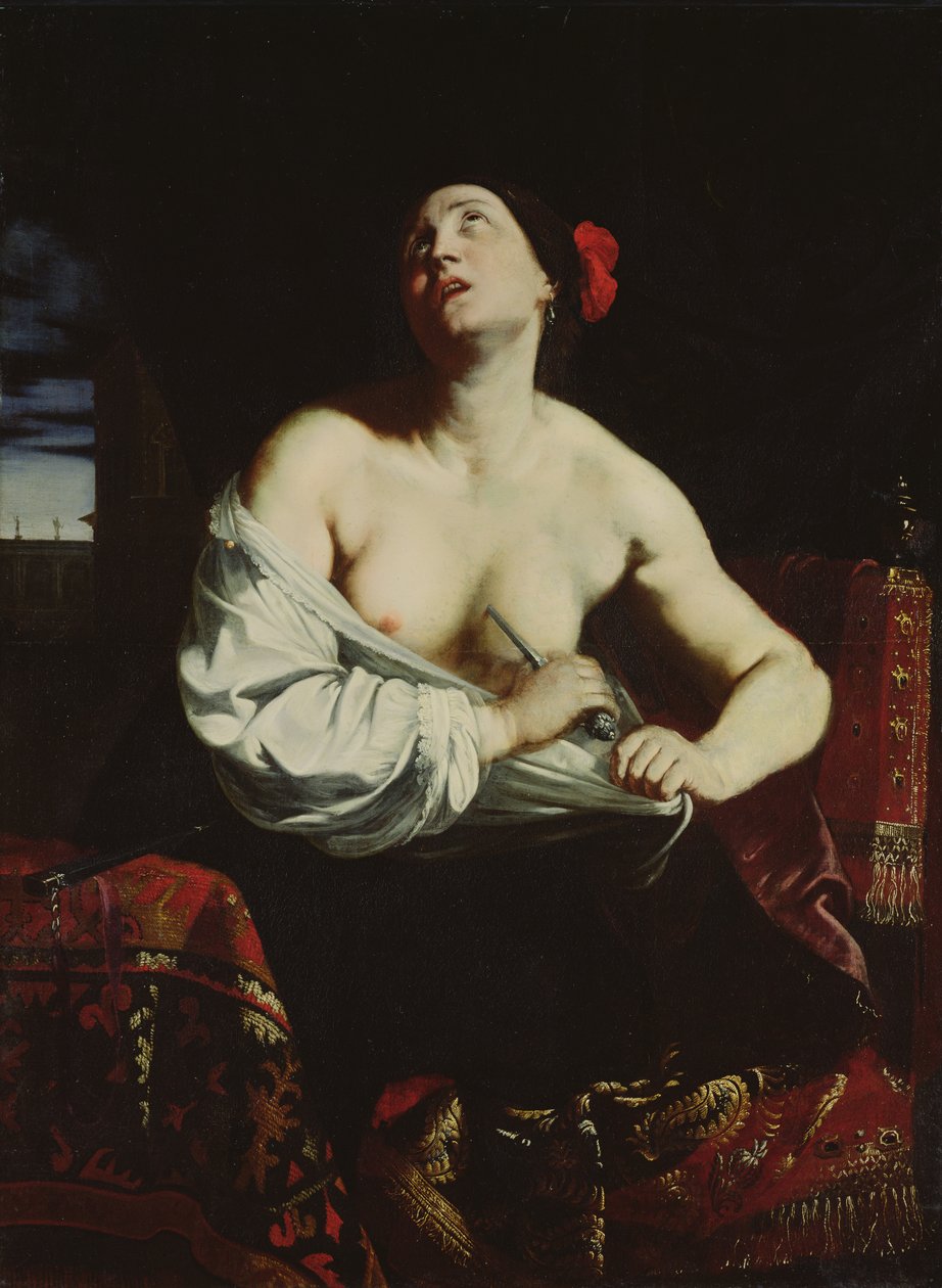 Lucretia, c.1640 door Massimo Stanzione