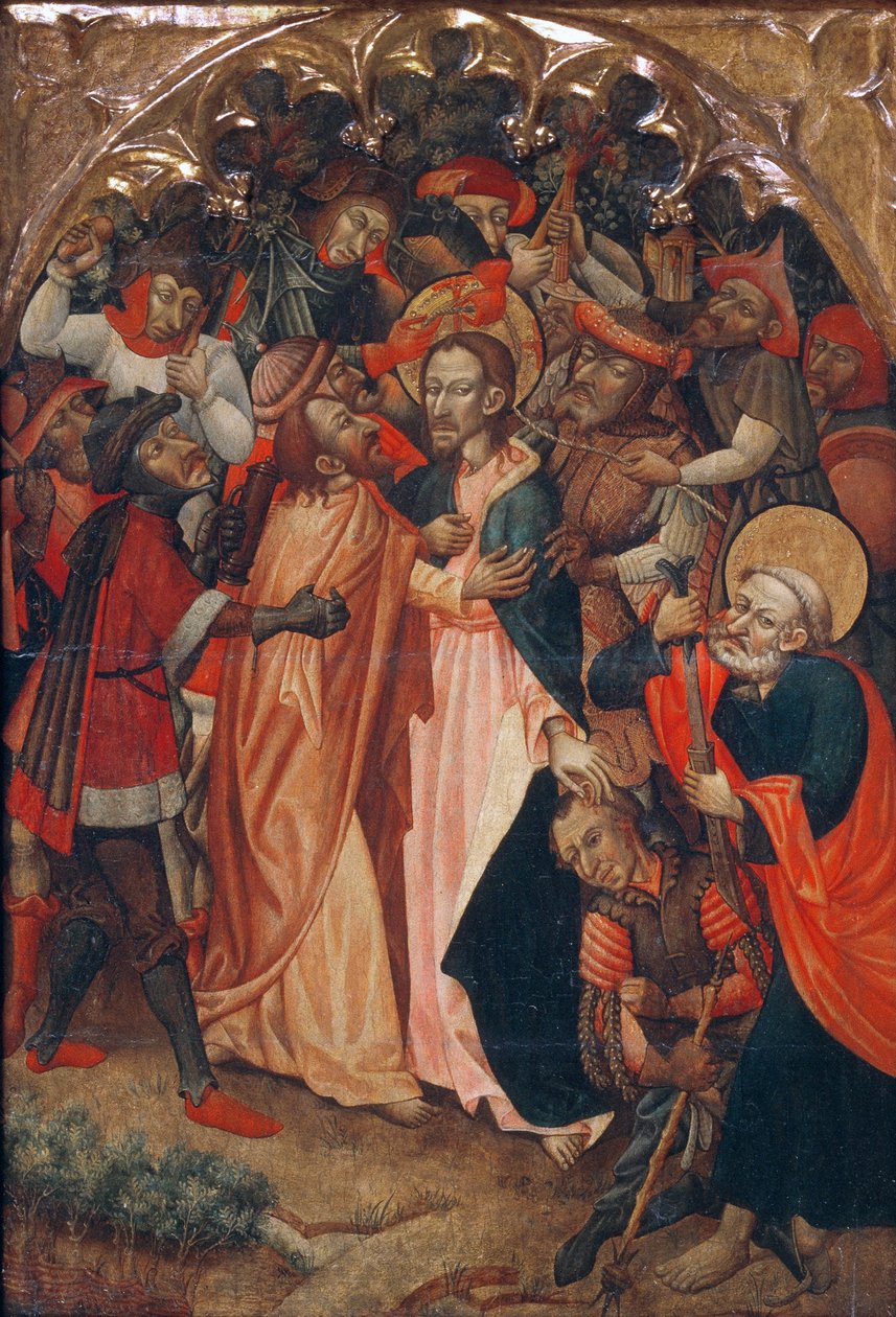 De Kus van Judas door Master of Retascón