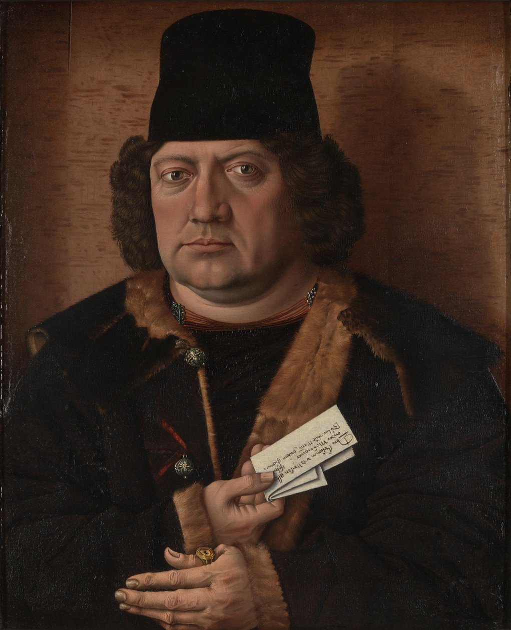 Portret van Alexander Mornauer door Master of The Mornauer Portrait