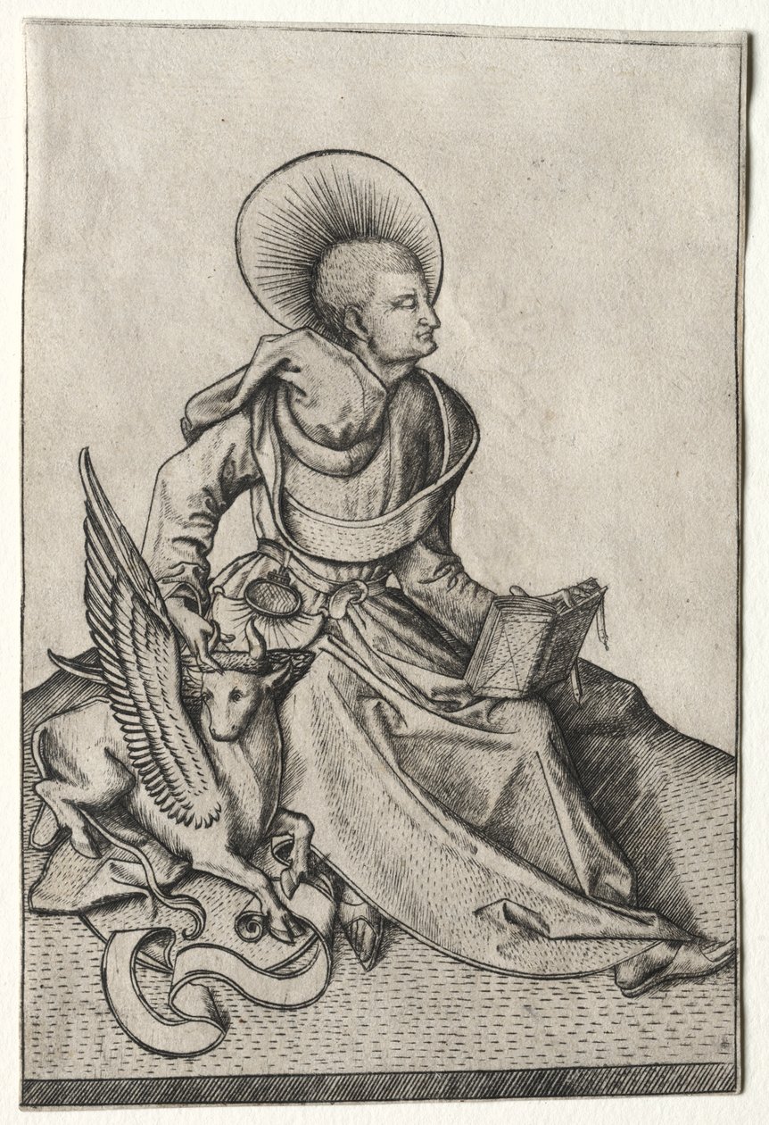 De Evangelisten: St. Lucas door Master ES
