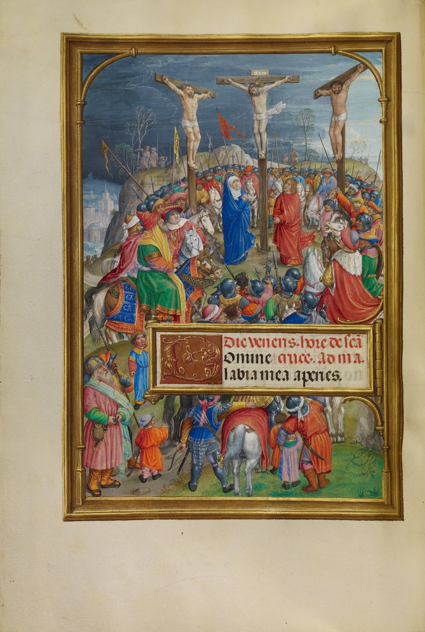 De kruisiging door Master of James IV of Scotland