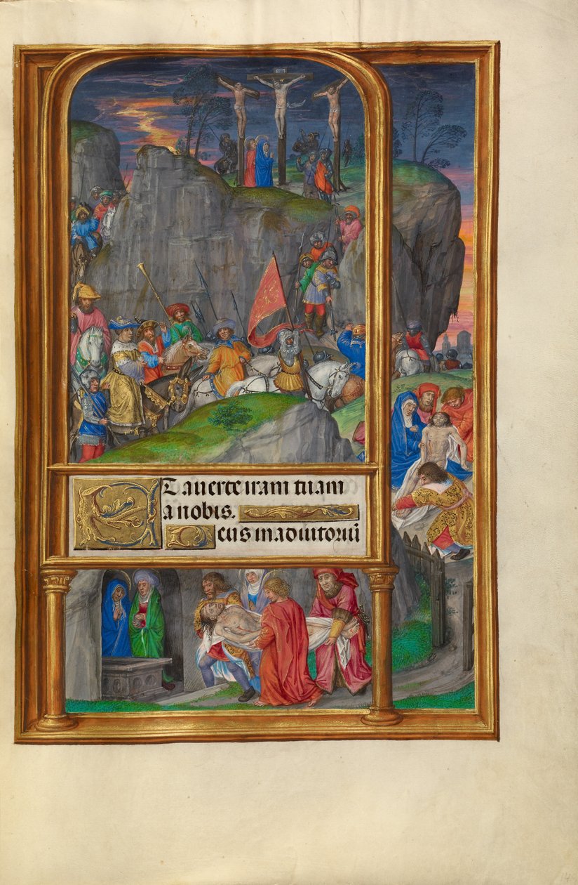 De kruisiging door Master of James IV of Scotland