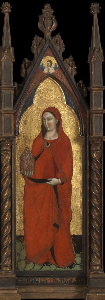 Heilige Maria Magdalena door Master of the Dominican Effigies