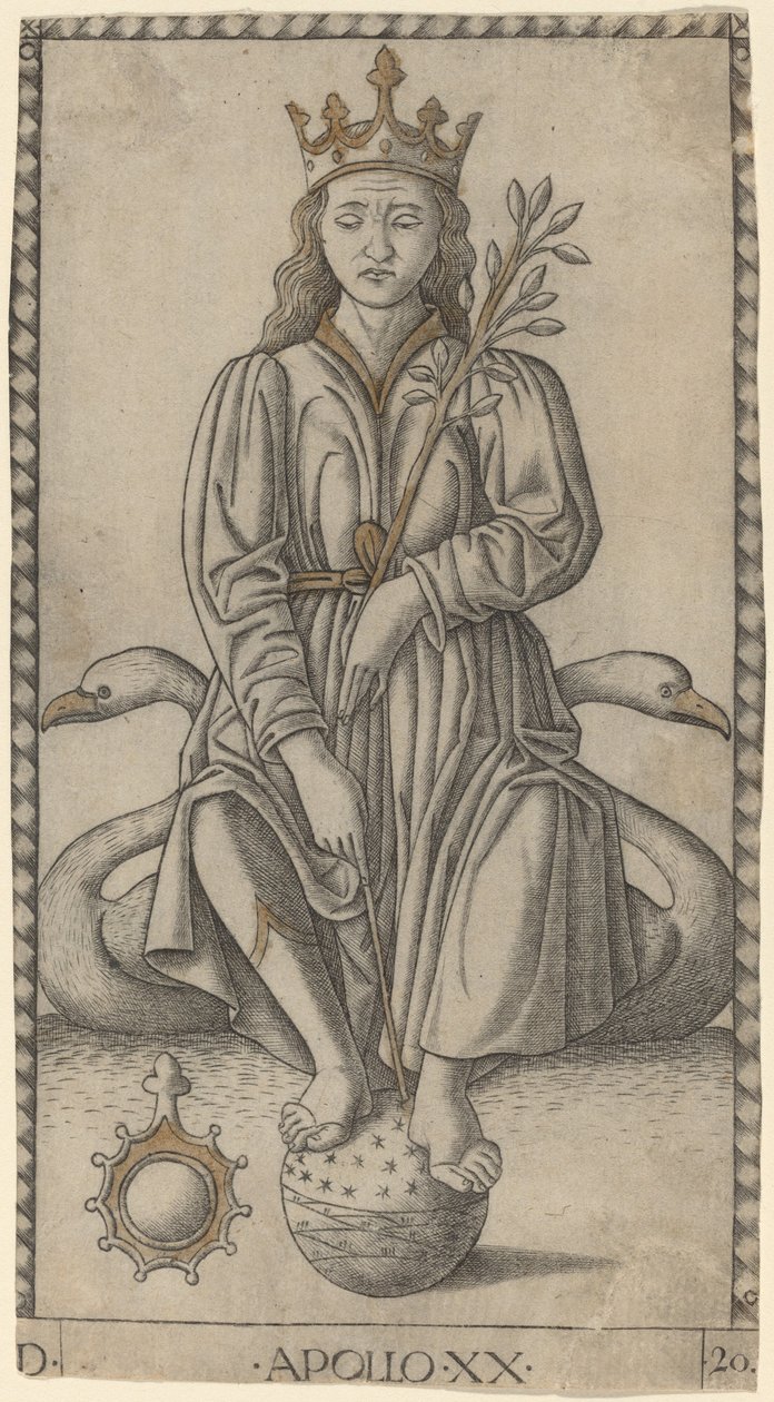 Apollo door Master of the E Series Tarocchi