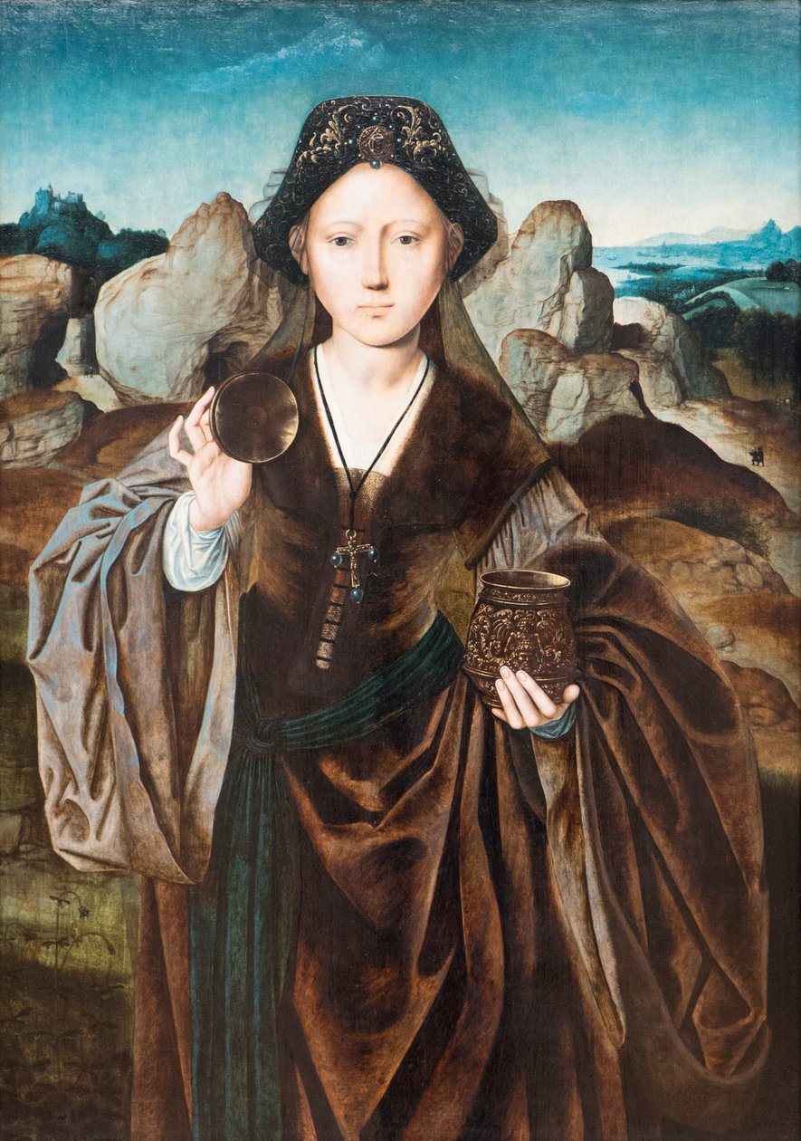 Maria Magdalena door Master of the Mansi Magdalen