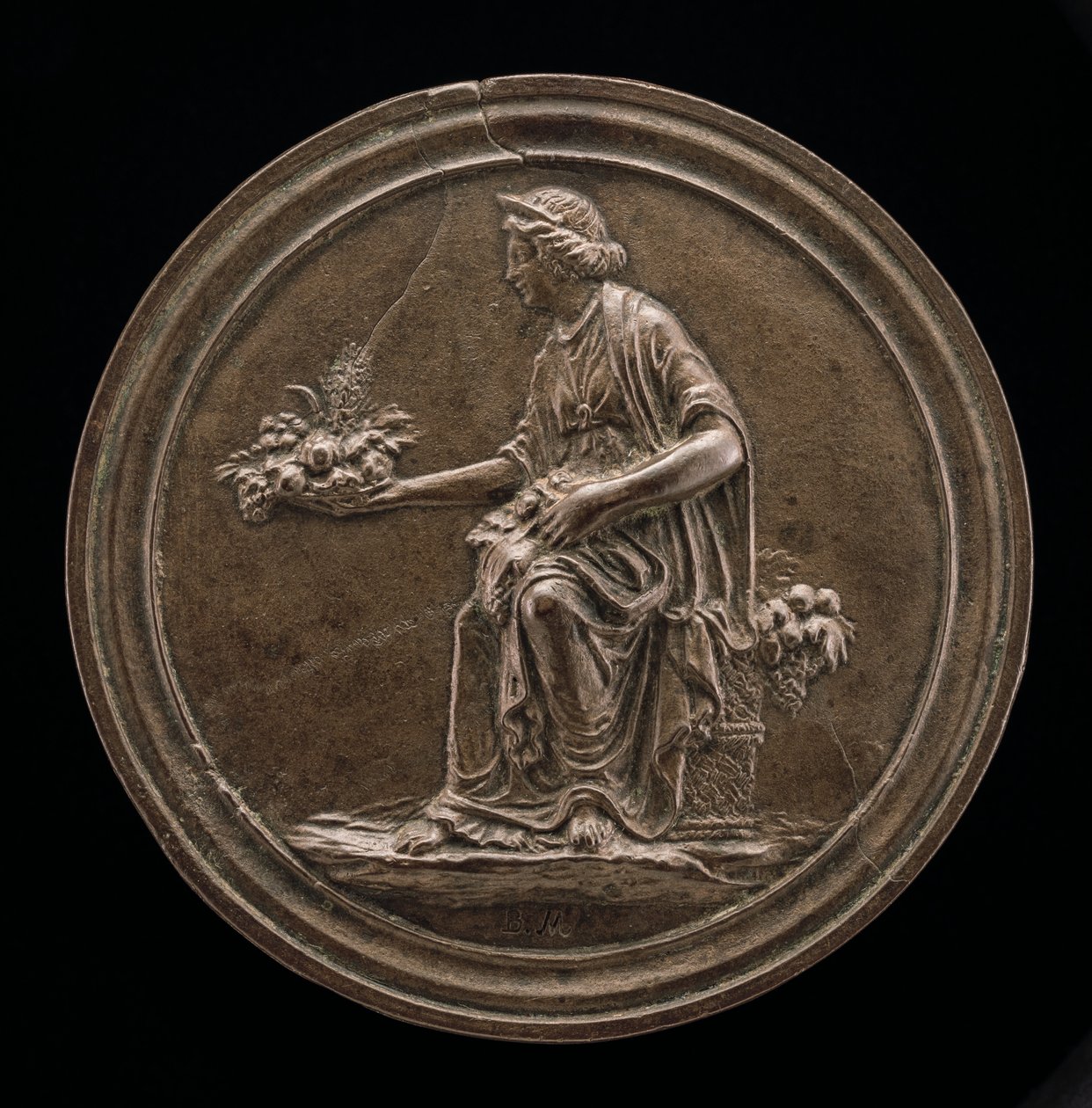 Pomona, begin 16e eeuw door Master of the Roman Charity