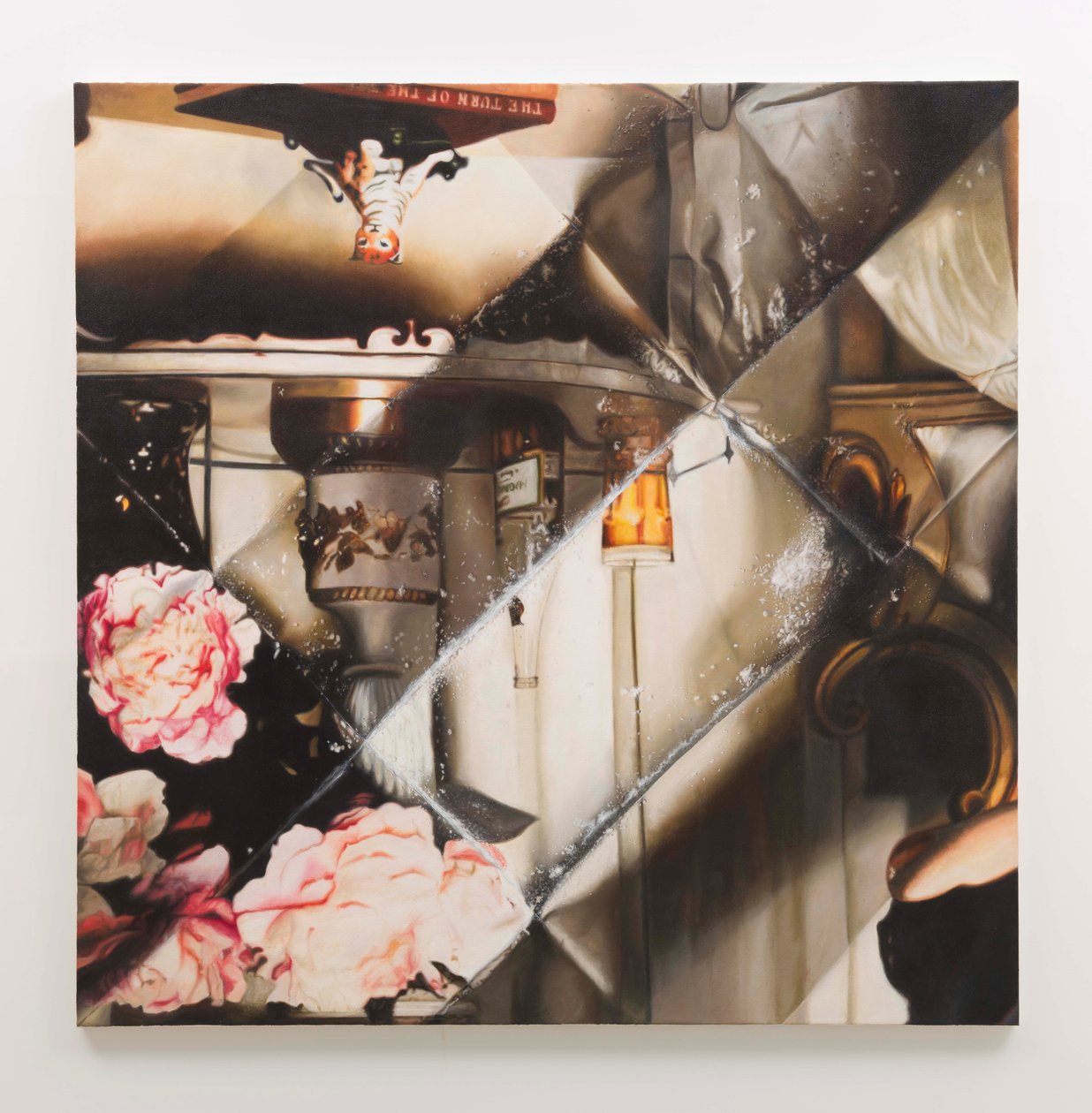 Drakenhol, 2013 (Olieverf op doek) door Mat Collishaw