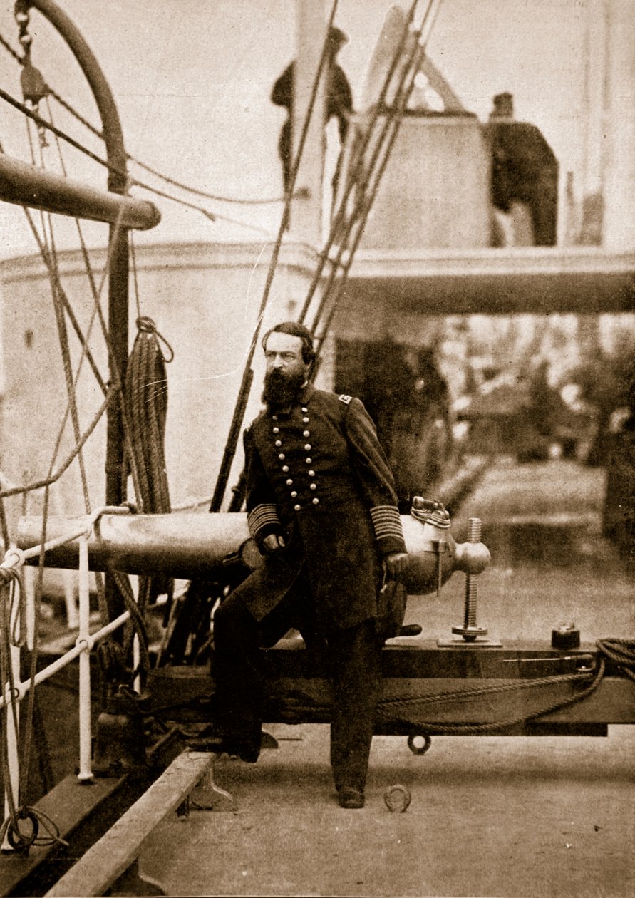 Admiraal David D. Porter, 1861-65 door Mathew B. Brady