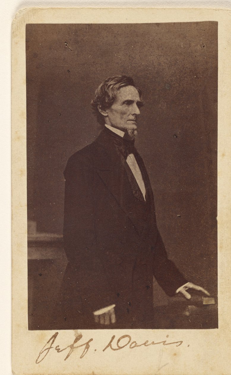 [Jefferson Davis]. door Mathew B. Brady