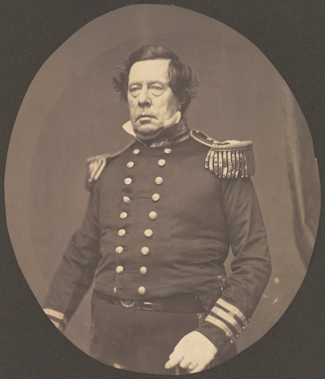 [Commodore Matthew Calbraith Perry] door Mathew Brady