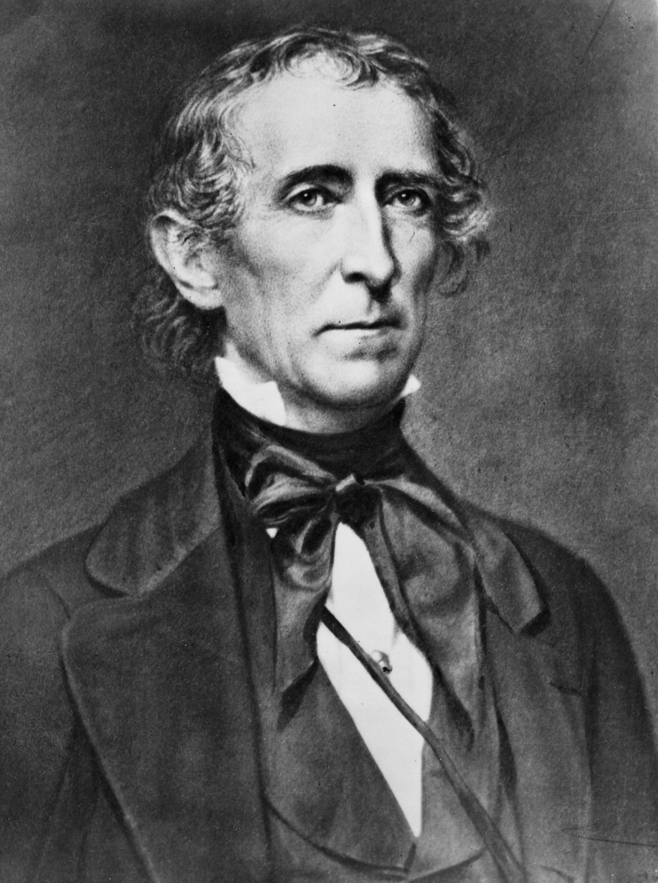 John Tyler door Mathew B. Brady