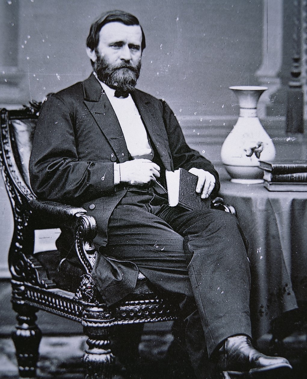 Ulysses Simpson Grant (1822-85) door Mathew Brady