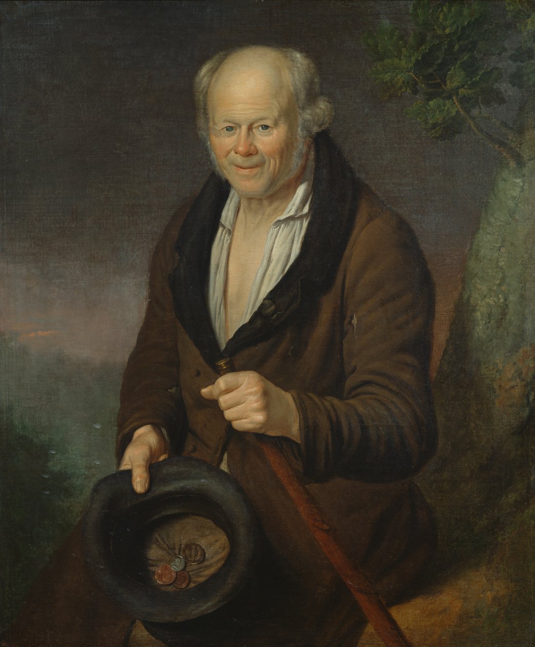 Bedelaar door Mathieu Ignace van Bree