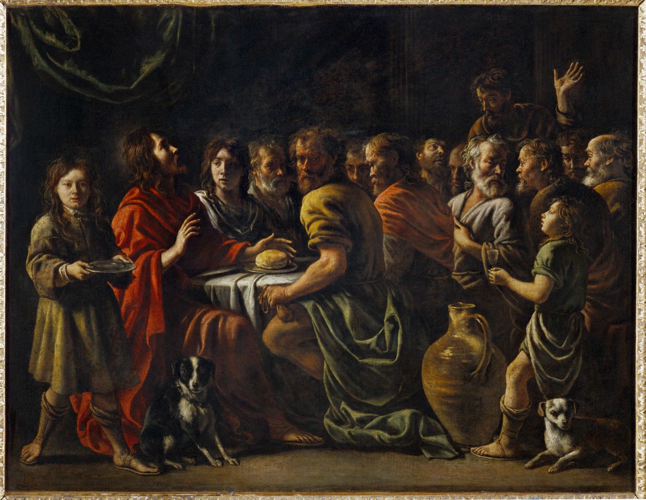 La cena - Laatste avondmaal ... door Mathieu Le Nain