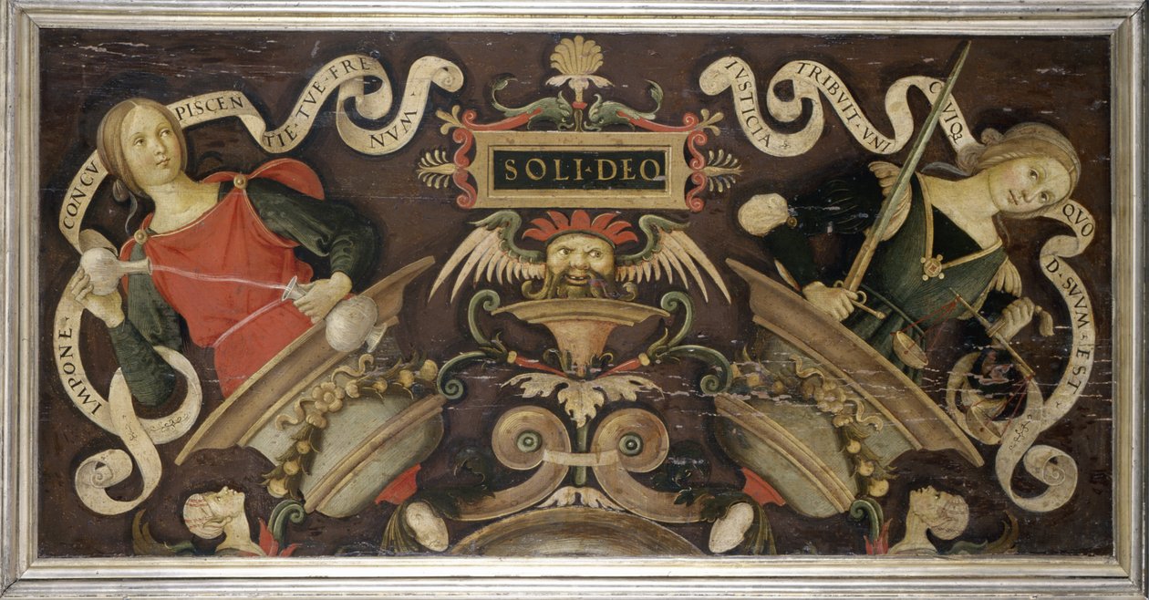 Allegorieën van Deugd door Matteo di Giuliano di Lorenzo Balducci
