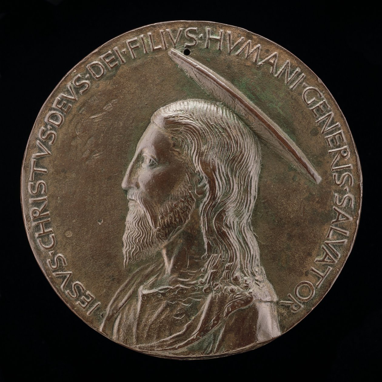 Jezus Christus [voorzijde], 1446-1450 door Matteo di Andrea de Pasti