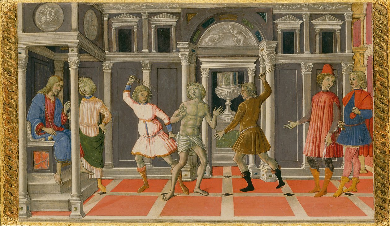 De droom van Hiëronymus door Matteo di Giovanni