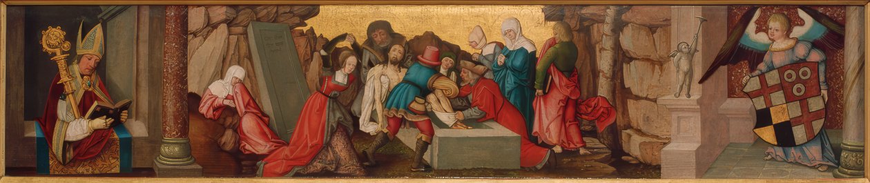 Graflegging van Christus door Matthäus Gutrecht der Ältere