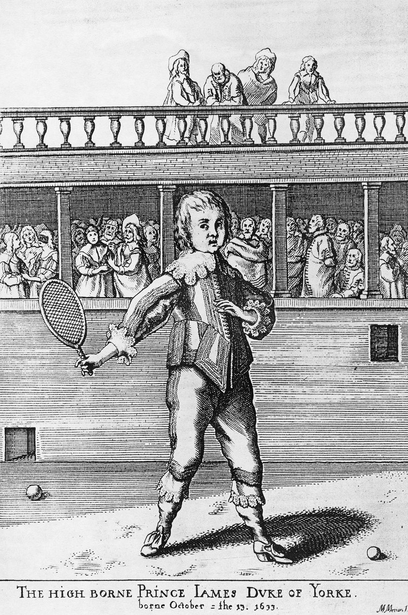 Prins James- Hertog van York door Matthaus the Elder Merian