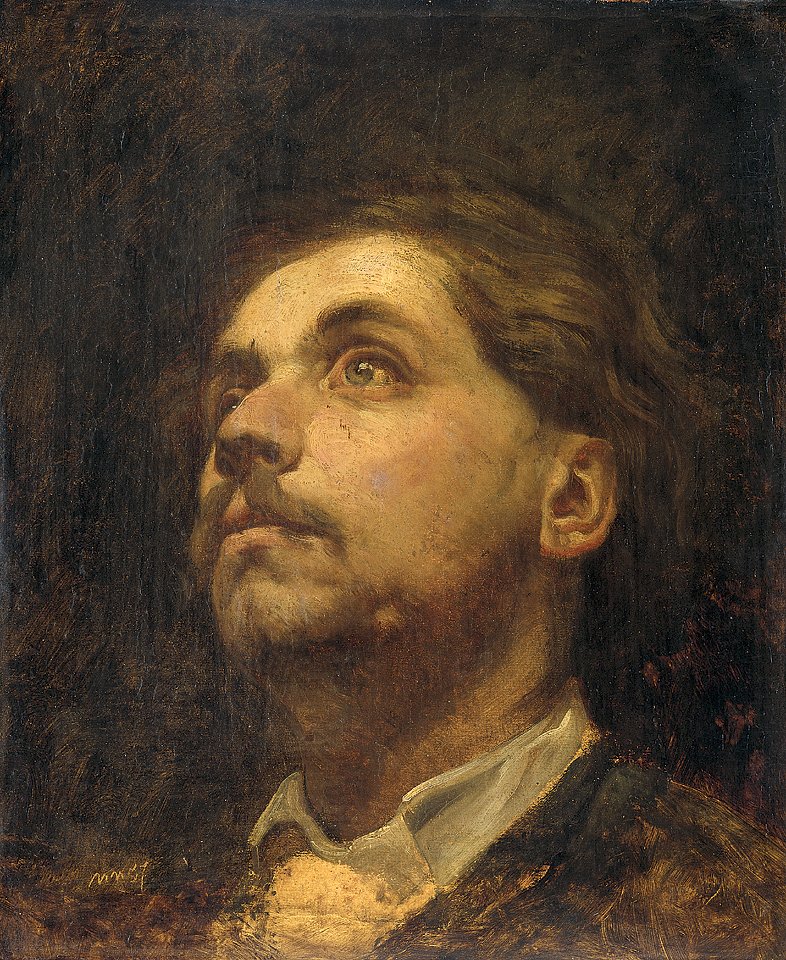Portret van Jacob Maris door Matthijs Maris