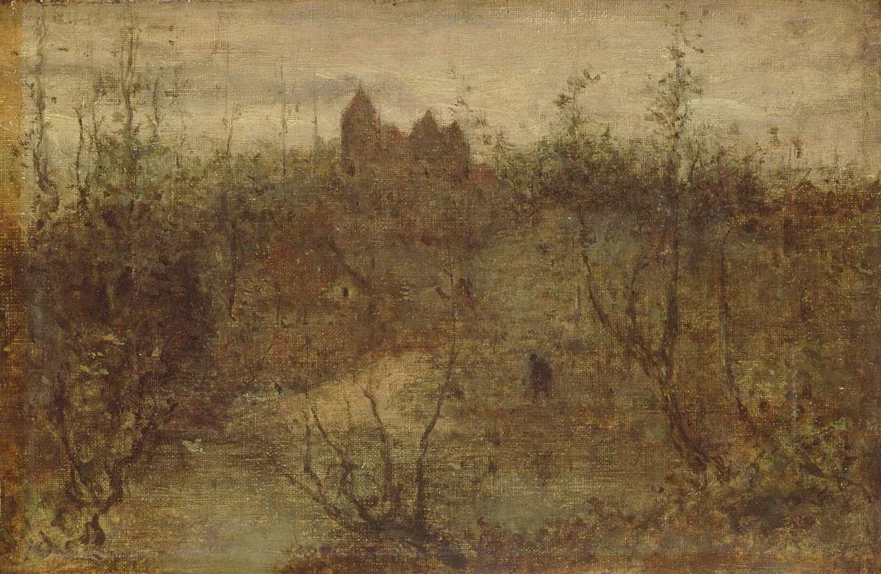 Het Betoverde Kasteel, c.1887 door Matthijs Maris