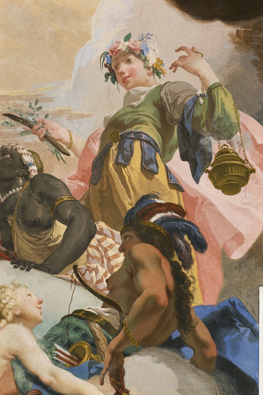 Jupiter en de vier continenten door Mattia Bortoloni