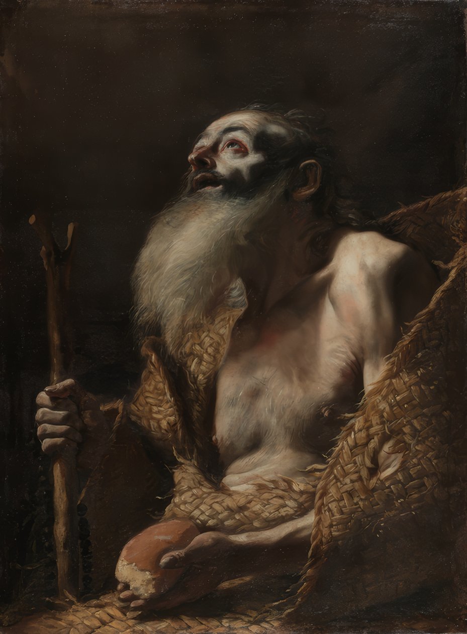 Sint Paulus de Kluizenaar door Mattia Preti
