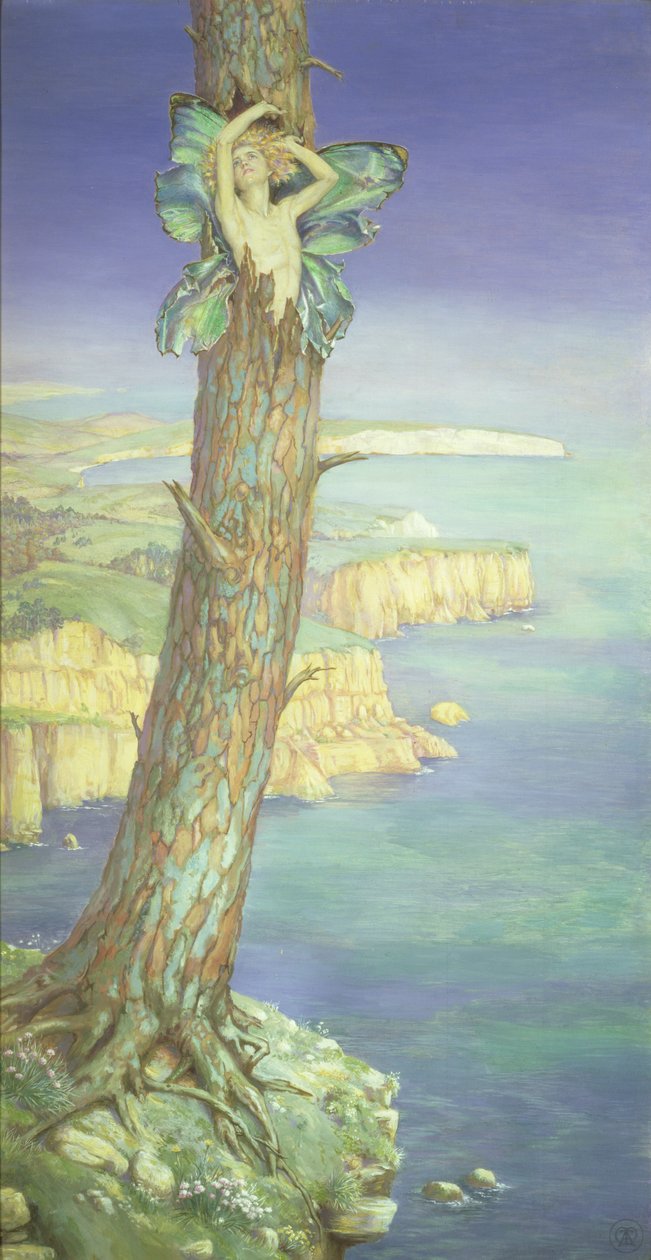 Ariel, ca. 1915 door Maud Tindal Atkinson