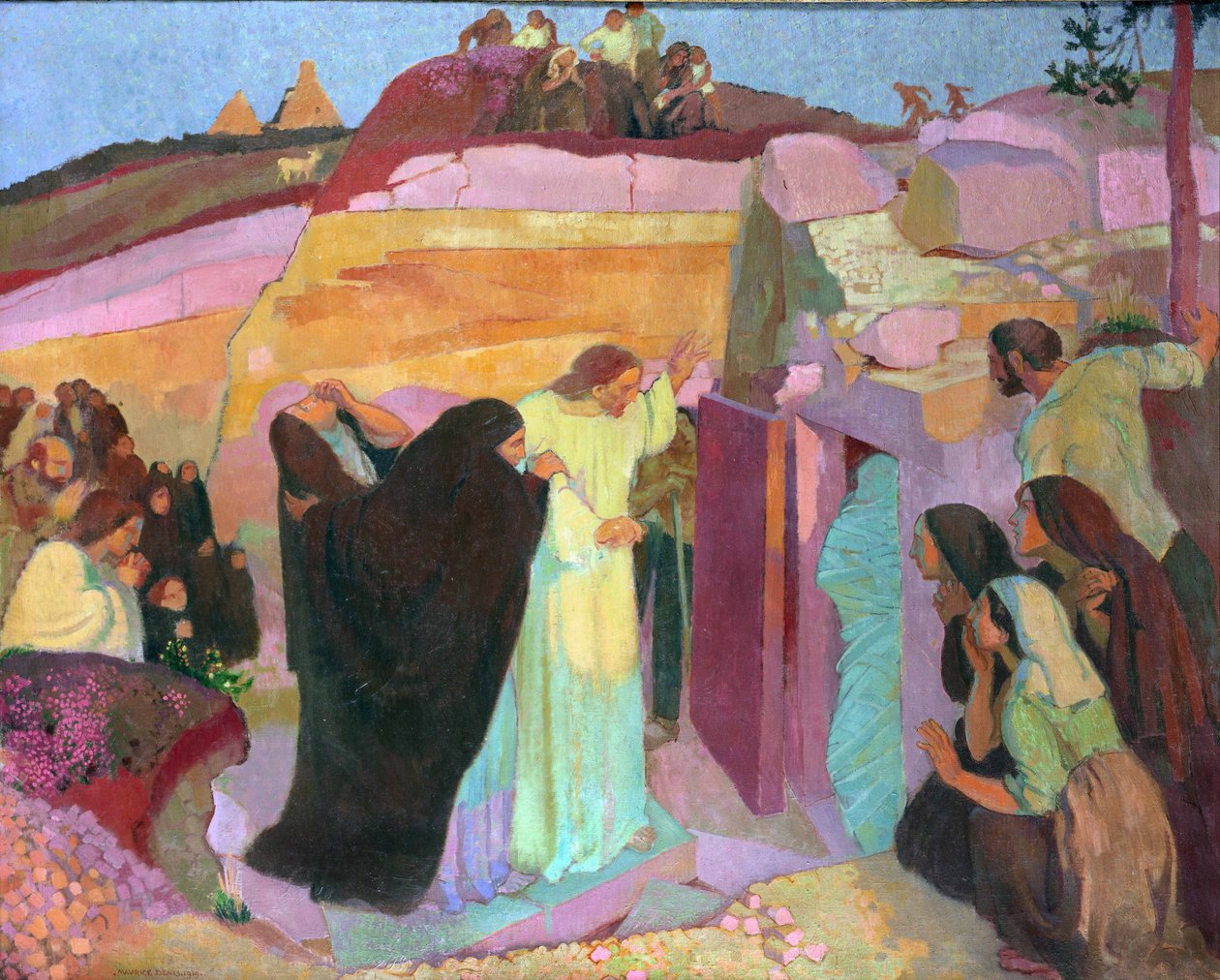 De Opwekking van Lazarus, 1919 door Maurice Denis