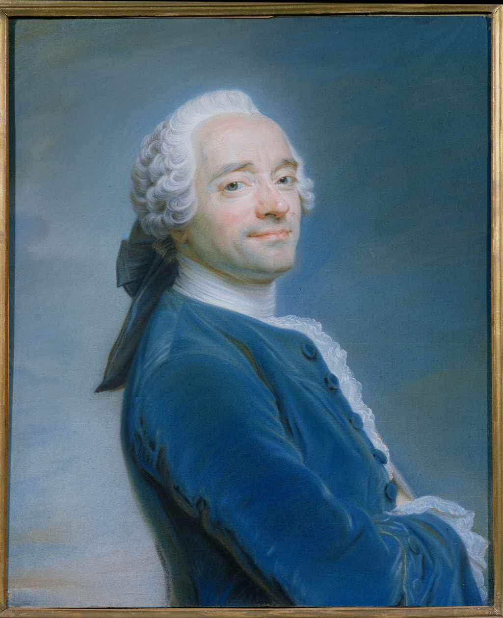 Zelfportret door Maurice Quentin de La Tour