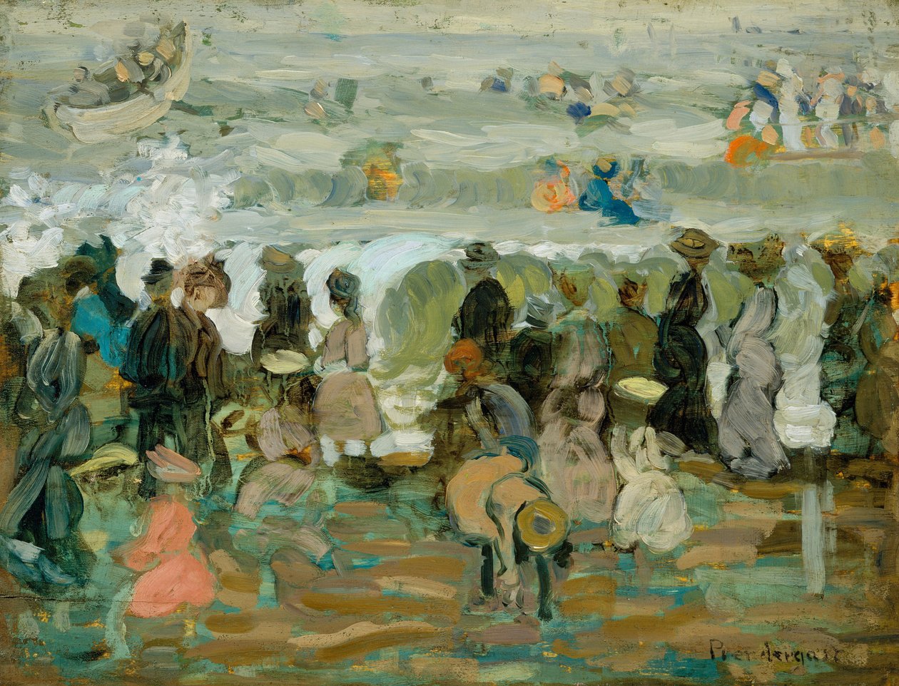 Na de Storm, 1898-1903 door Maurice Brazil Prendergast