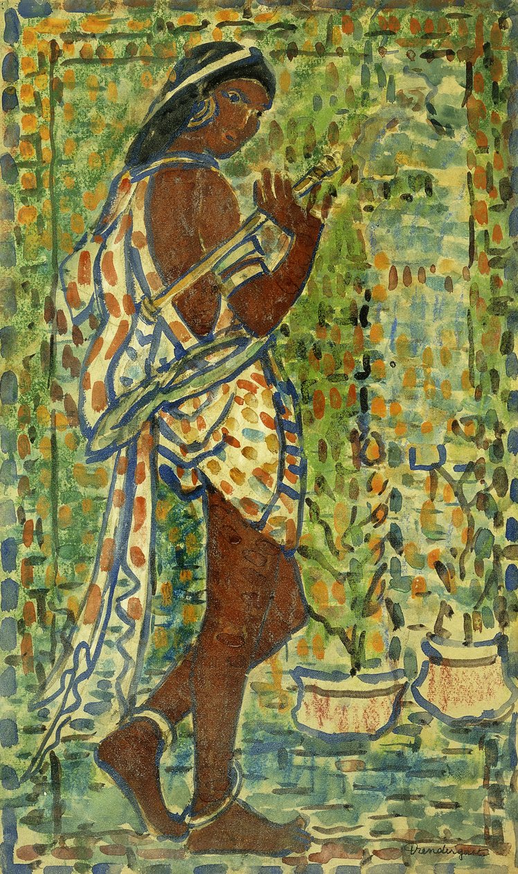 Hindoe Danseres, c.1910-1913 door Maurice Brazil Prendergast