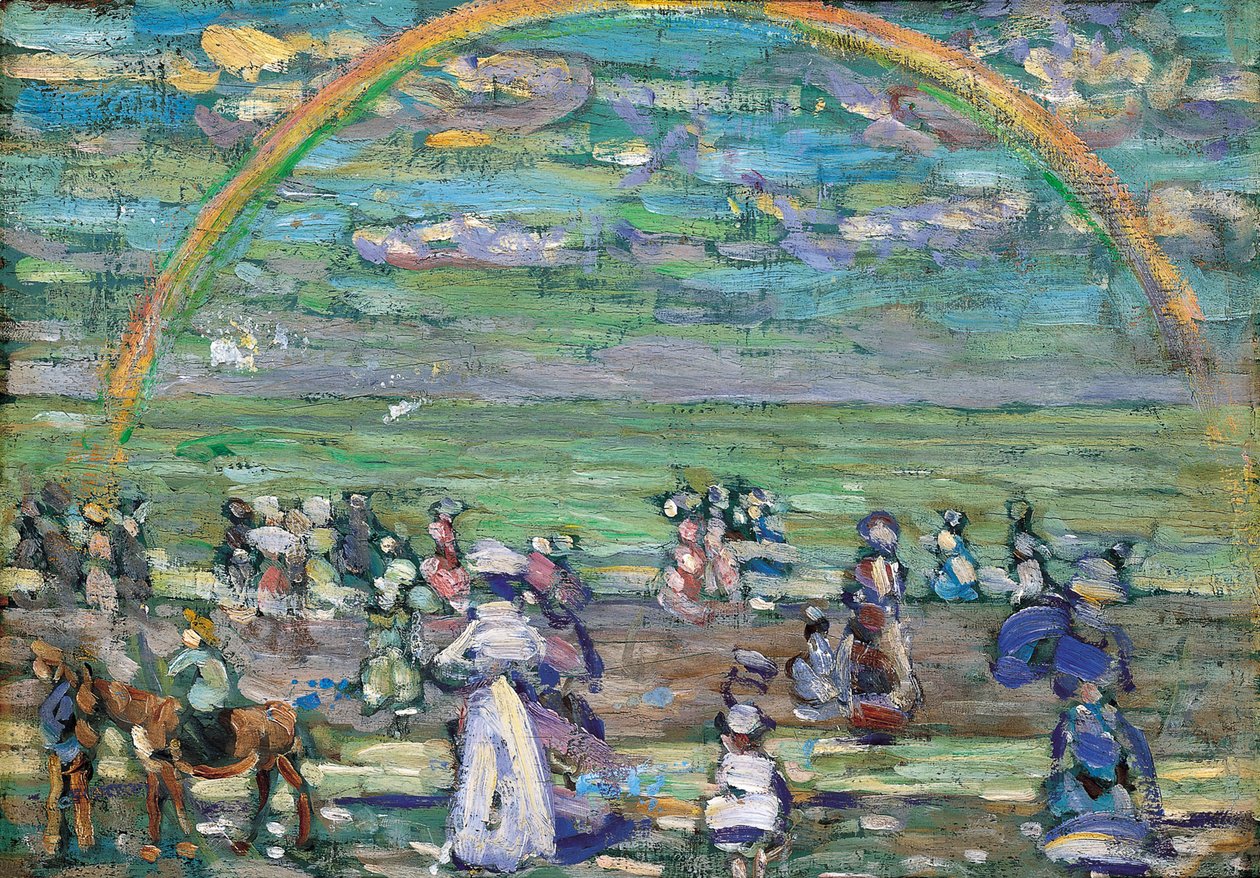 Regenboog, 1905 door Maurice Brazil Prendergast